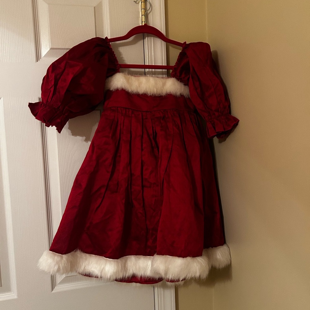 Kids Red and White Costume Dress